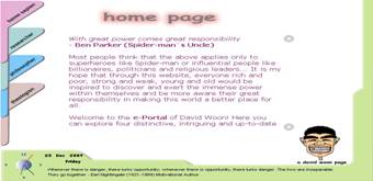 homepage